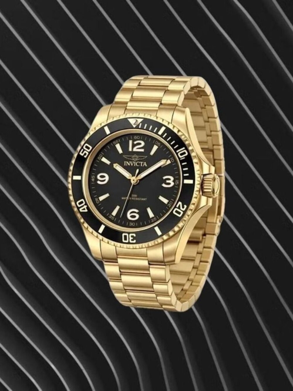 NWT Invicta Specialty Rowan Men's Watch 40 MM Gold Bracelet And Case Quartz NWT